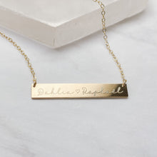 Load image into Gallery viewer, Avery Bar Necklace