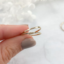 Load image into Gallery viewer, Faceted Stacking Ring